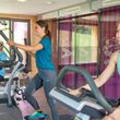 Der Fitnessraum steht Dir den ganzen Tag zur Verfügung
