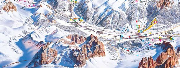 Information about the ski resort Vigo di Fassa – Catanaccio – Ciampedie