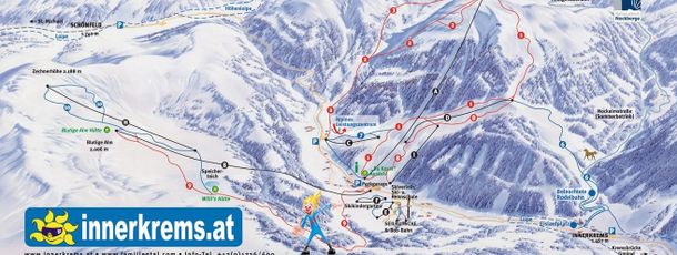 Information about the ski resort Innerkrems