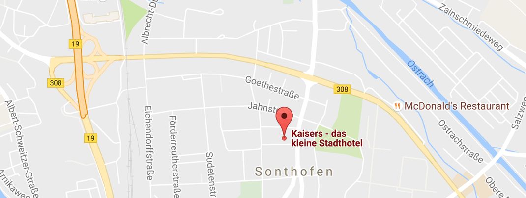 Detaillierte Infos zur Unterkunft Kaisers - das kleine Stadthotel