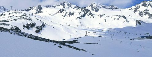 Bis Sonntag ist es noch sonnig am Stubaier Gletscher. Ab Montag wird's heftig schneien.
