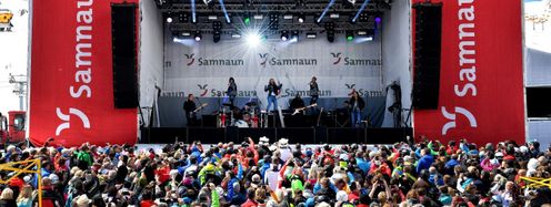 Beste Stimmung und tolle Live-Acts erwarten die Besucher beim Frühlings-Schneefest auf der Alp Trida.