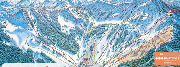 Detaillierte Infos zum Skiurlaub im Skigebiet Stevens Pass Ski Area