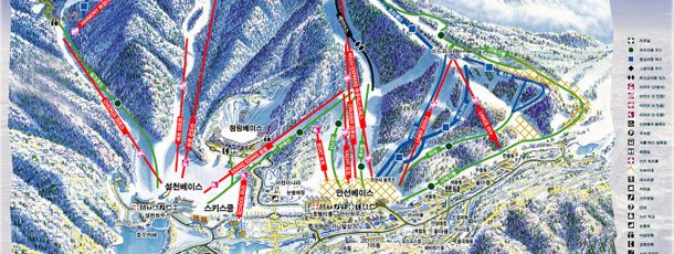 Information about the ski resort Deogyusan Ski Resort (Muju Resort)