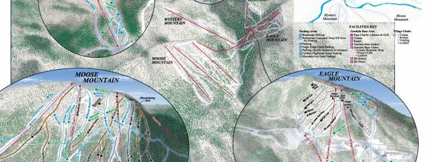 Information about the ski resort Lutsen Mountains