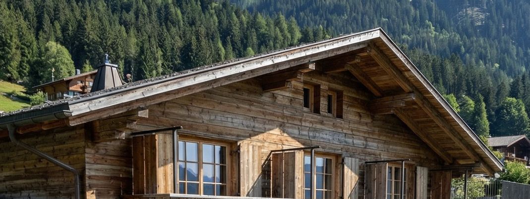 Chaletdorf im Montafon.