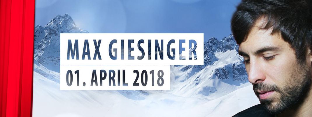 Max Giesinger kommt am 01. April 2018 zum 