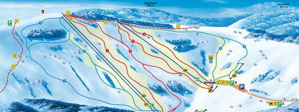 Detaillierte Infos zum Skiurlaub im Skigebiet Paseky nad Jizerou