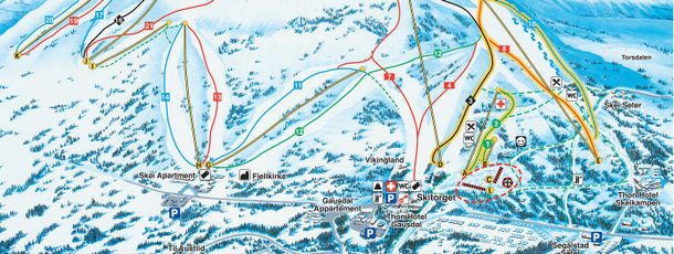 Detaillierte Infos zum Skiurlaub im Skigebiet Skeikampen - Gausdal