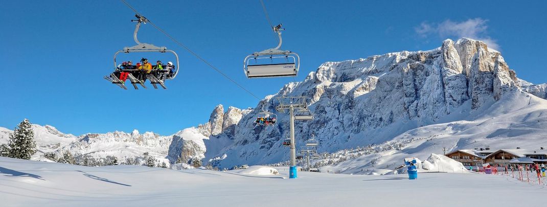Die Sellaronda ist DAS Highlight für jeden leidenschaftlichen Wintersportler.