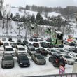 A large car park (free of charge) is located right at the gondola's base station.