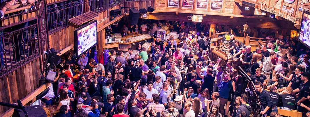 Party pur in der Hohenhaustenne in Schladming