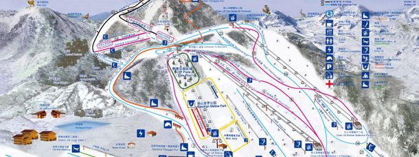 Information about the ski resort Nanshan