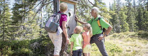 Familien-Wanderung