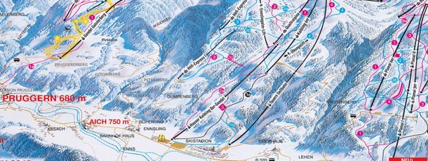 Detaillierte Infos zum Langlauf und den Loipen im Langlaufgebiet Haus im Ennstal