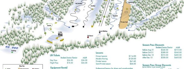 Detaillierte Infos zum Skiurlaub im Skigebiet Batawa Ski Hill