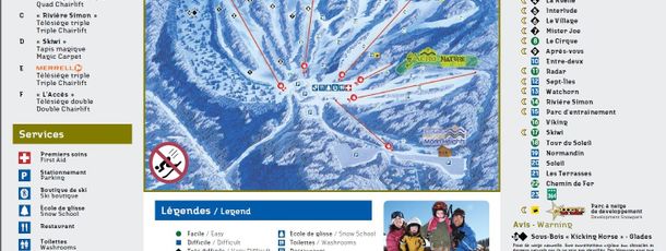 Information about the ski resort Ski Morin Heights