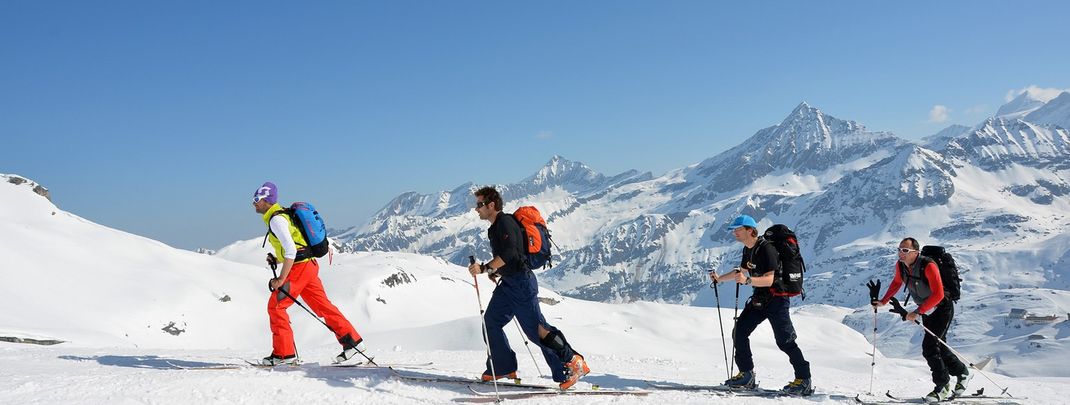 Tourengehen am Weißsee