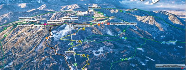 Pistenplan Blombergbahn