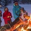 Not ready yet for Aspen's nightlife? Try some s'mores with your family