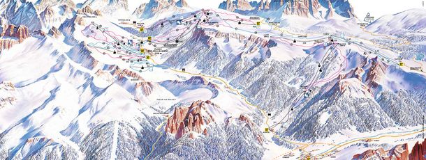 Information about the ski resort Alpe di Lusia - Moena