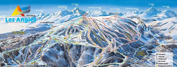 Detaillierte Infos zum Skiurlaub im Skigebiet Les Angles