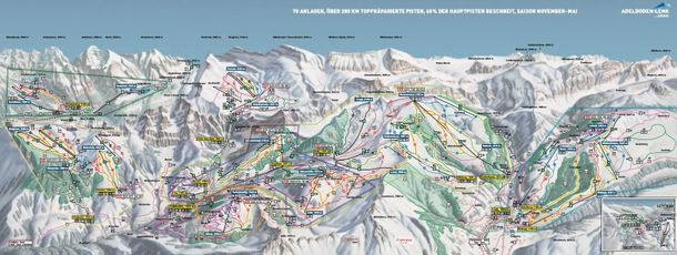 Detaillierte Infos zum Langlauf und den Loipen im Langlaufgebiet Adelboden