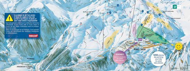 Information about the ski resort Piau Engaly