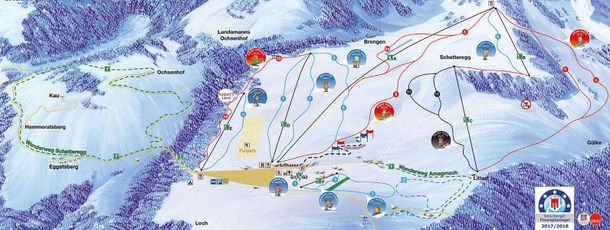 Pistenplan Schetteregg