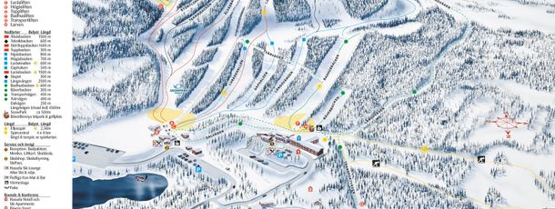 Information about the ski resort Hassela