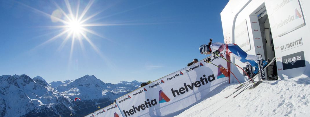 Zwei Super-G-Rennen der Damen stehen heuer in St. Moritz auf dem Programm.