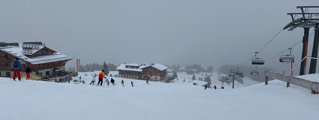 Für Familien eignet sich vor allem das Teilskigebiet Flachau mit seinen relativ flachen Pisten.
