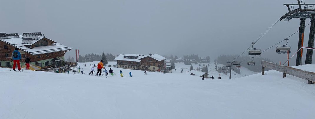 In Flachau erwarten dich entlang der Pisten zahlreiche Bergrestaurants.