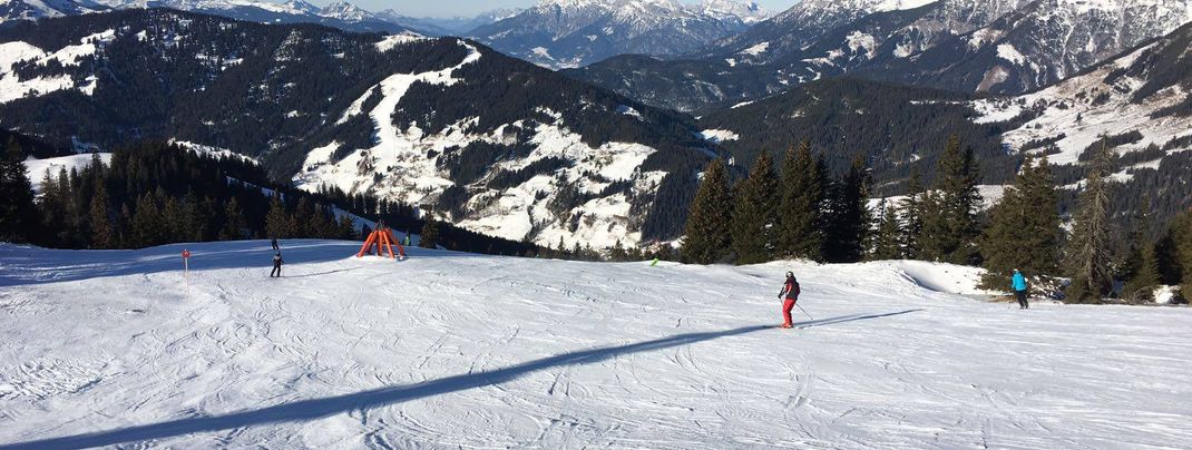 Breite Pisten am Hochkönig