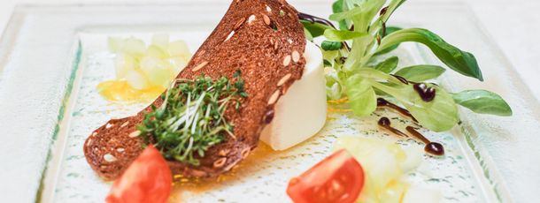 Restaurant im Hotel Enzian.