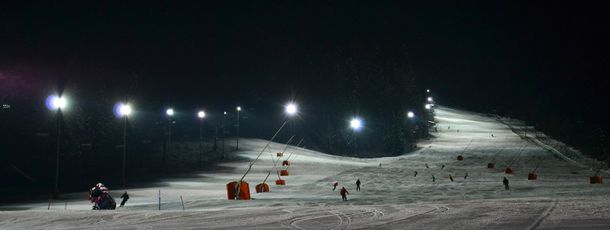 Monday through Saturday you can nightski until 7 pm.
