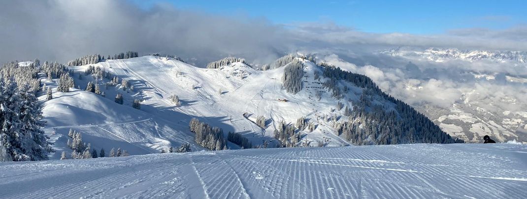 Perfectly groomed slopes await you at Snow Space Salzburg.