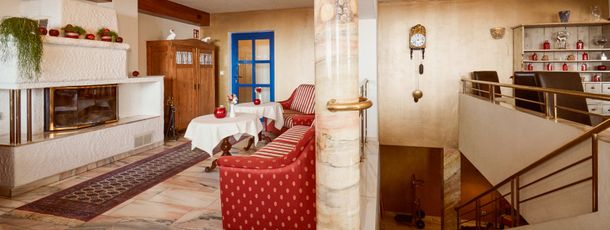 Lobby im Hotel Enzian