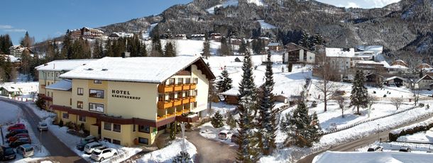 Winteransicht Hotel Kärntnerhof
