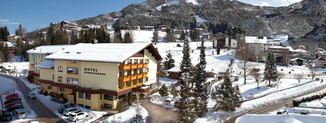 Winteransicht Hotel Kärntnerhof
