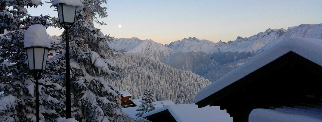 Viel Neuschnee in der Aletsch Arena.