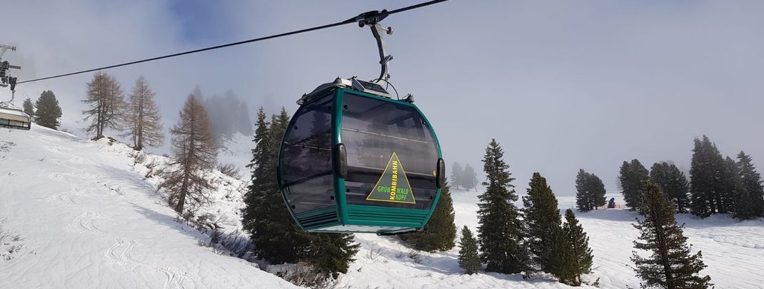 Die Grünwaldkopfbahn ist bereits in Betrieb.