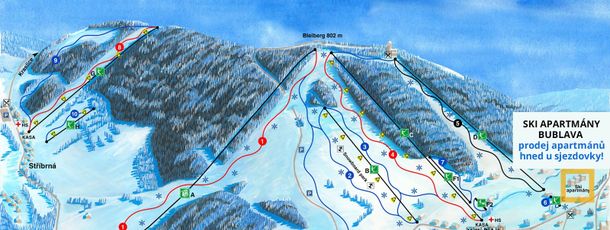 Information about the ski resort Bublava