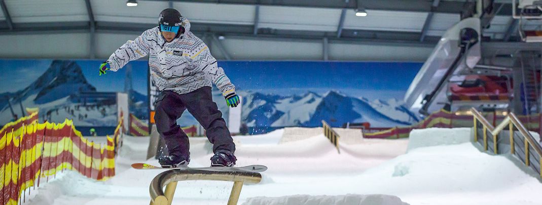 Der Funpark ist Bispingens Hotspot Für Snowboarder und Freestyler