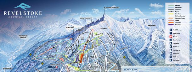 Information about the ski resort Revelstoke Mountain Resort