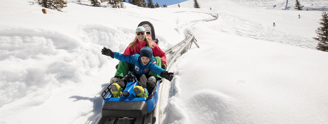 Im spektakulären Alpine Coaster 