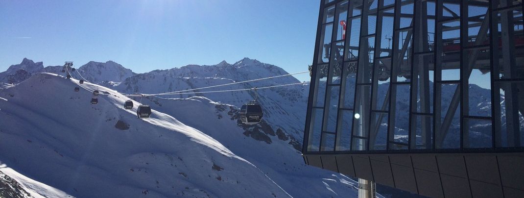 Die neue Flexenbahn in Ski Arlberg.