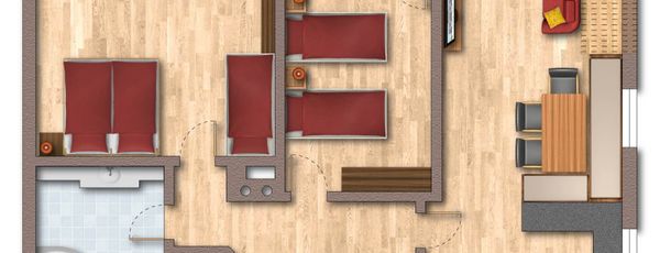 Apartment Margarite für 6 Personen