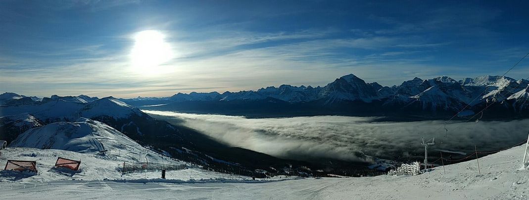 Buckle up and watch the world's fastest skiers during the World Cup at the Lake Louise Ski Resort.