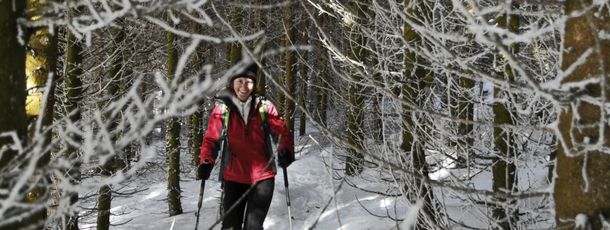 Bei Schneeschuhwanderungen kommt man der Natur besonders nah.